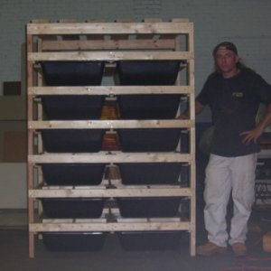12 Bin Rat Rack