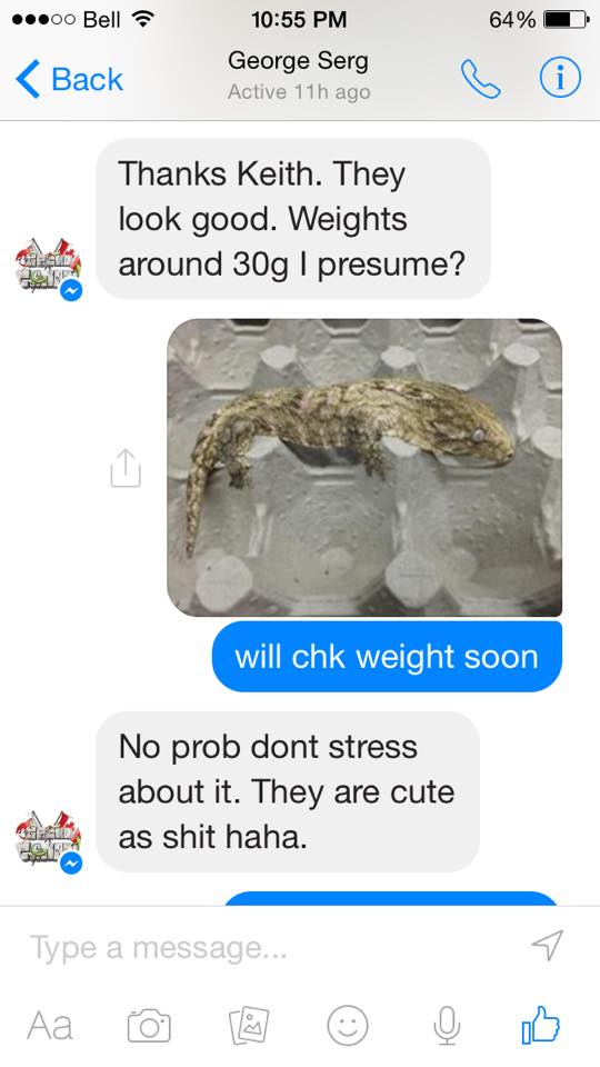 George and Keith conversation